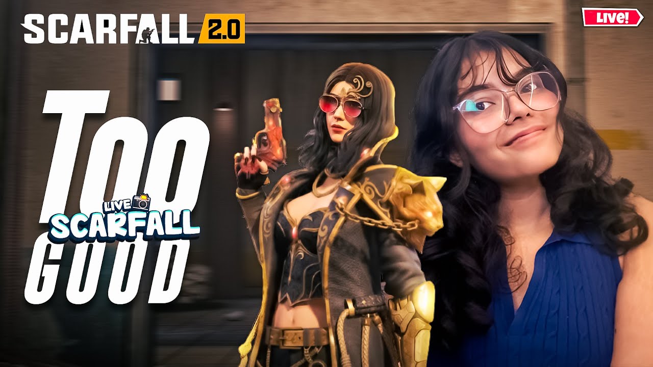 ScarFall 2.0 Live 2 Season Rank Push + Fun Moments | Road to Pro! #scarfall2live   #girlgamer