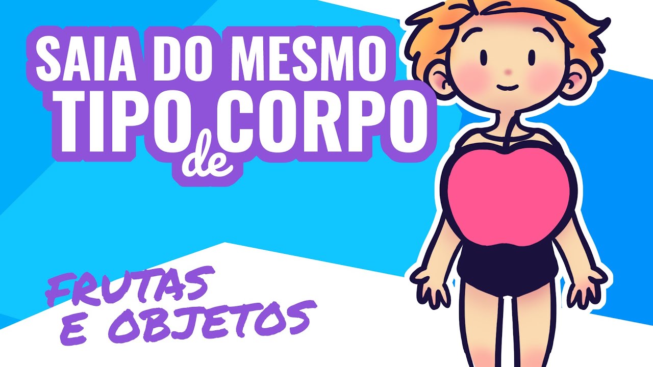 Cartoons 35 - Como desenhar corpos diferentes para personagens humanos