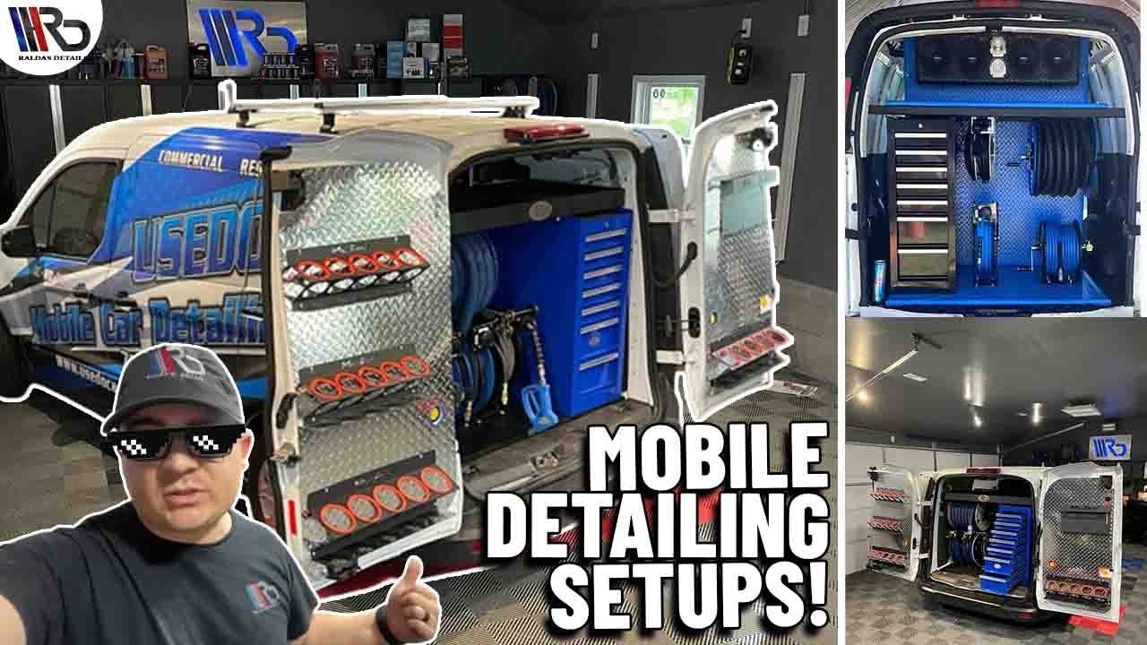Mobile detailing setups!