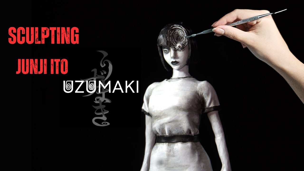 Sculpting the Terrifying spiral from Junji Ito's Uzumaki