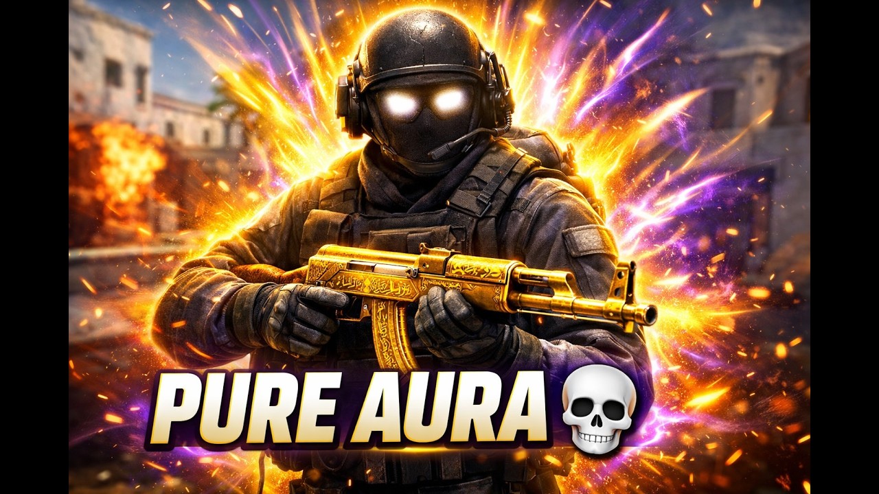 Even on my worst day, my Aura is too strong. 💀 #cs2  #global  #aura