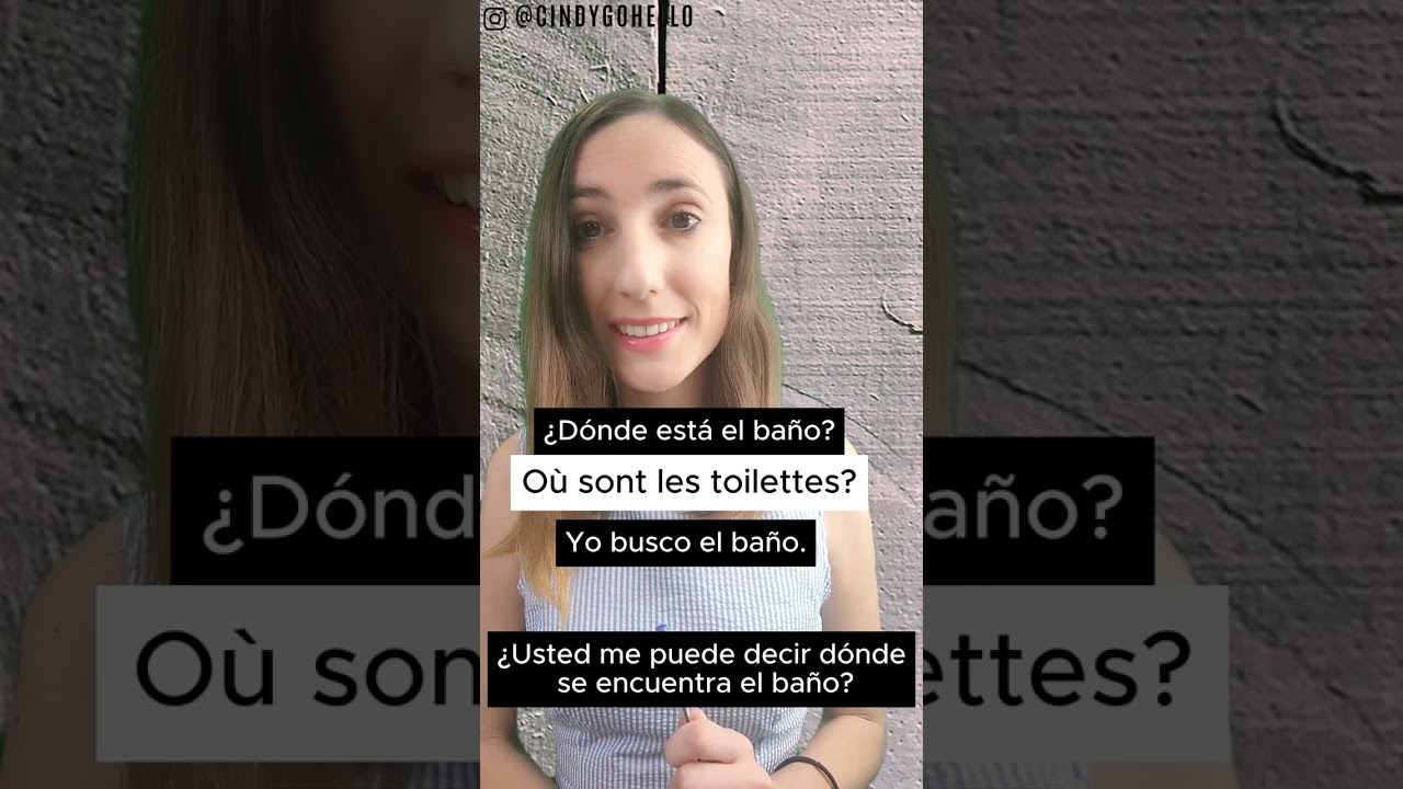 Encontrar el ba&ntilde;o .. EN FRANC&Eacute;S