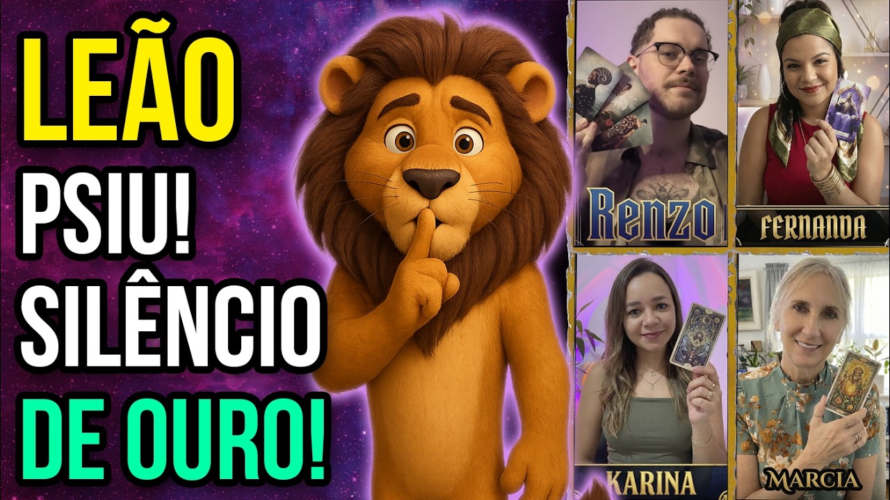 ♌️ LEÃO: NÃO ABRA A BOCA! – O SEGREDO VAZOU NO TAROT! + O OURO CAI NO SEU COLO!