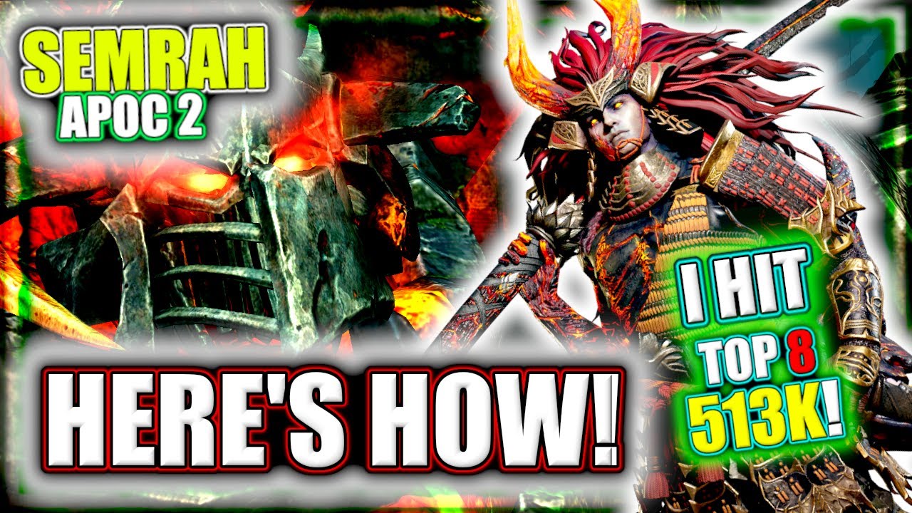 Semrah - Apocalypse 2 - How I Broke Top 10 with 513k Mech! Full GUIDE - Watcher of Realms