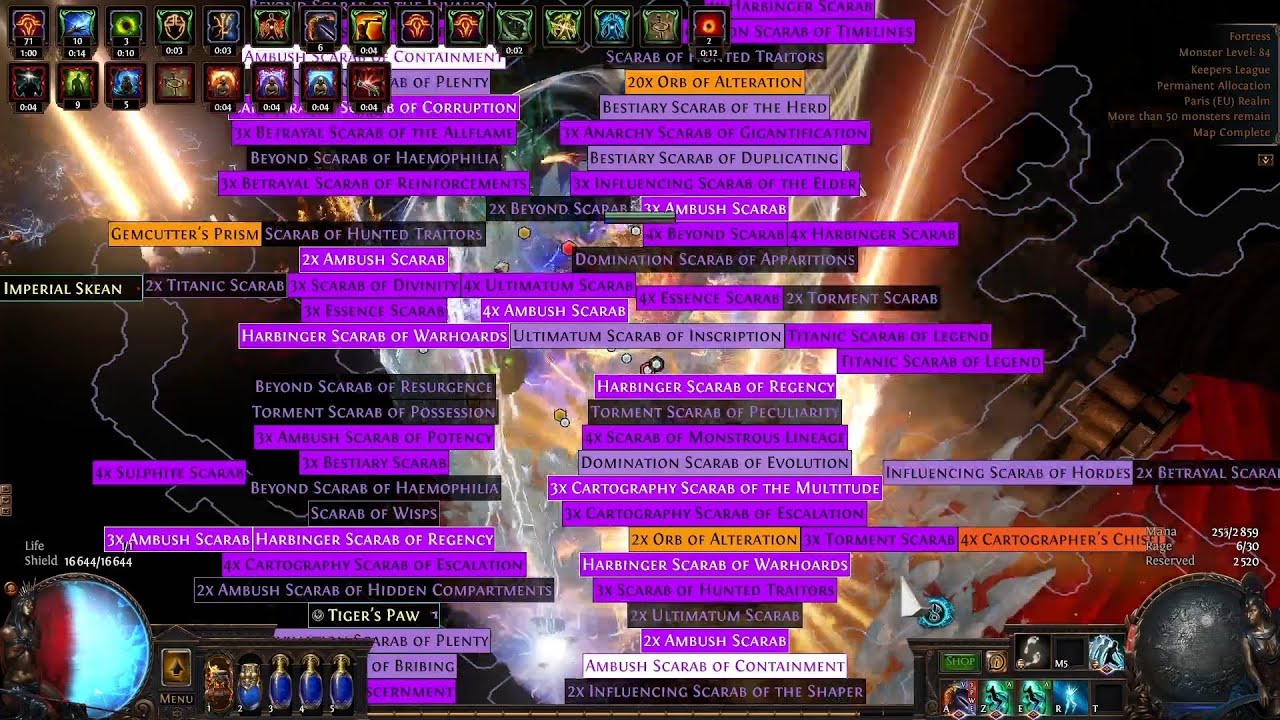 Strat explosion scarab (english version)