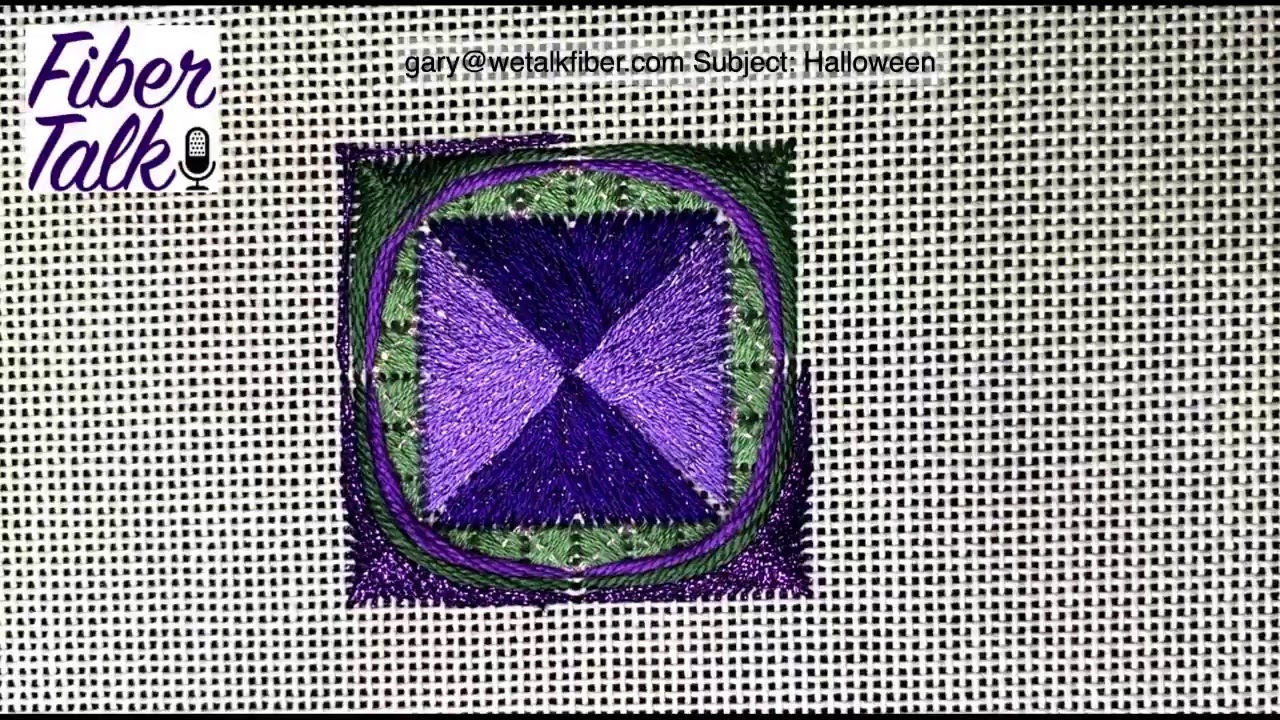 Crescent Stitch Tutorial for Royal Garden