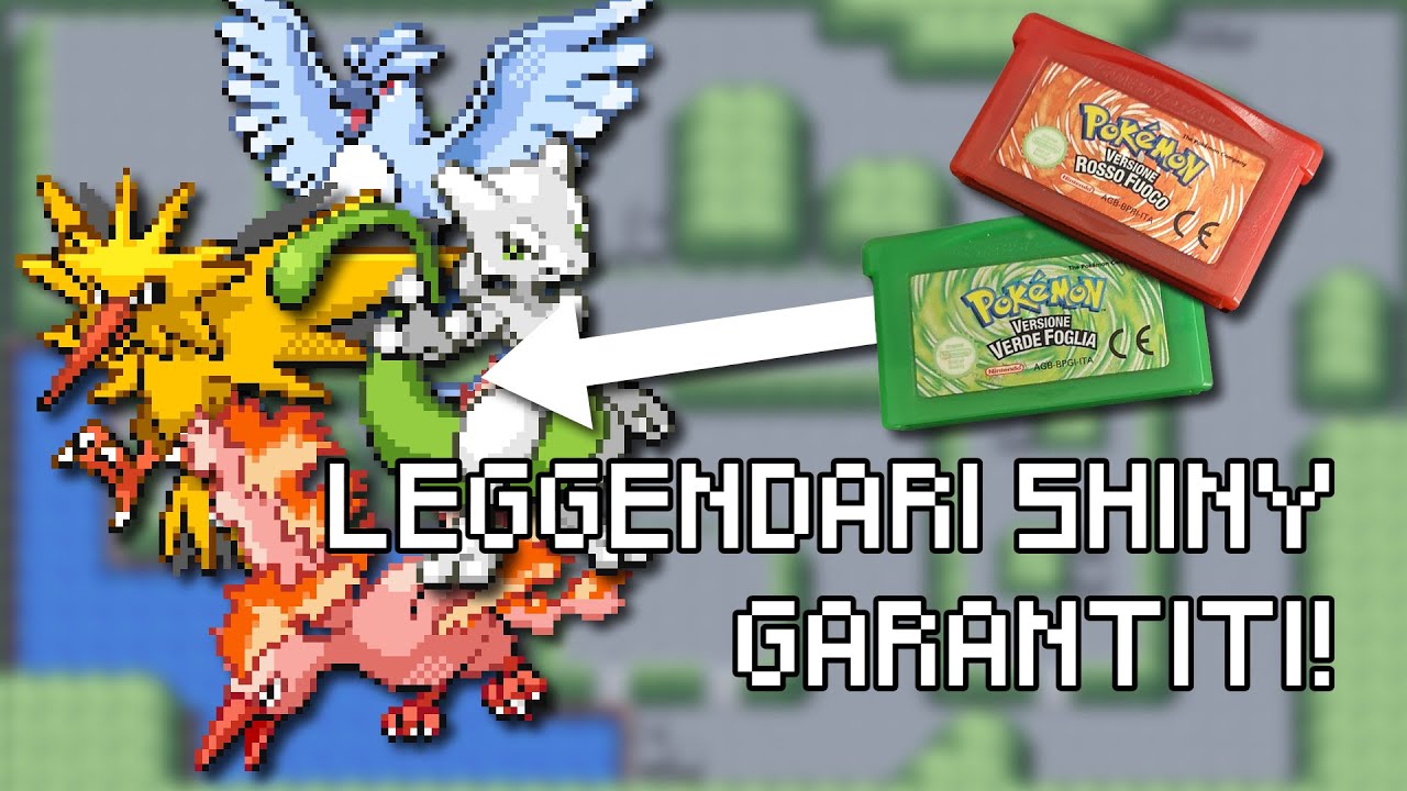 SHINY LEGGENDARI GARANTITI IN POKèMON ROSSO FUOCO E VERDE FOGLIA! - Tutorial Manipolazione RNG