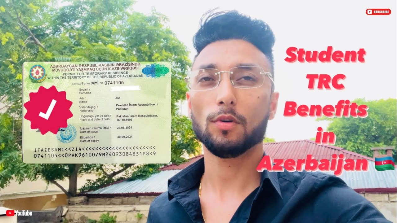 Azerbaijan main Student TRC ka faida | Student quin bahtar hai | vlog | Baku 🇦🇿