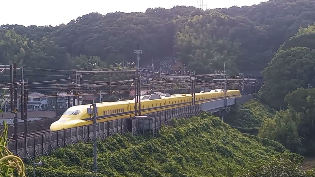 2025/06/28 923形ドクターイエローT5編成上りのぞみ検測&観音松トンネルディズニー新幹線ウォッチング