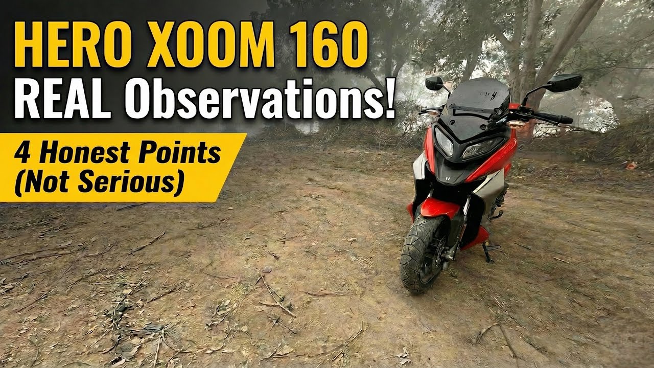 Hero Xoom 160 – First Service ke baad REAL Observations | Honest Review