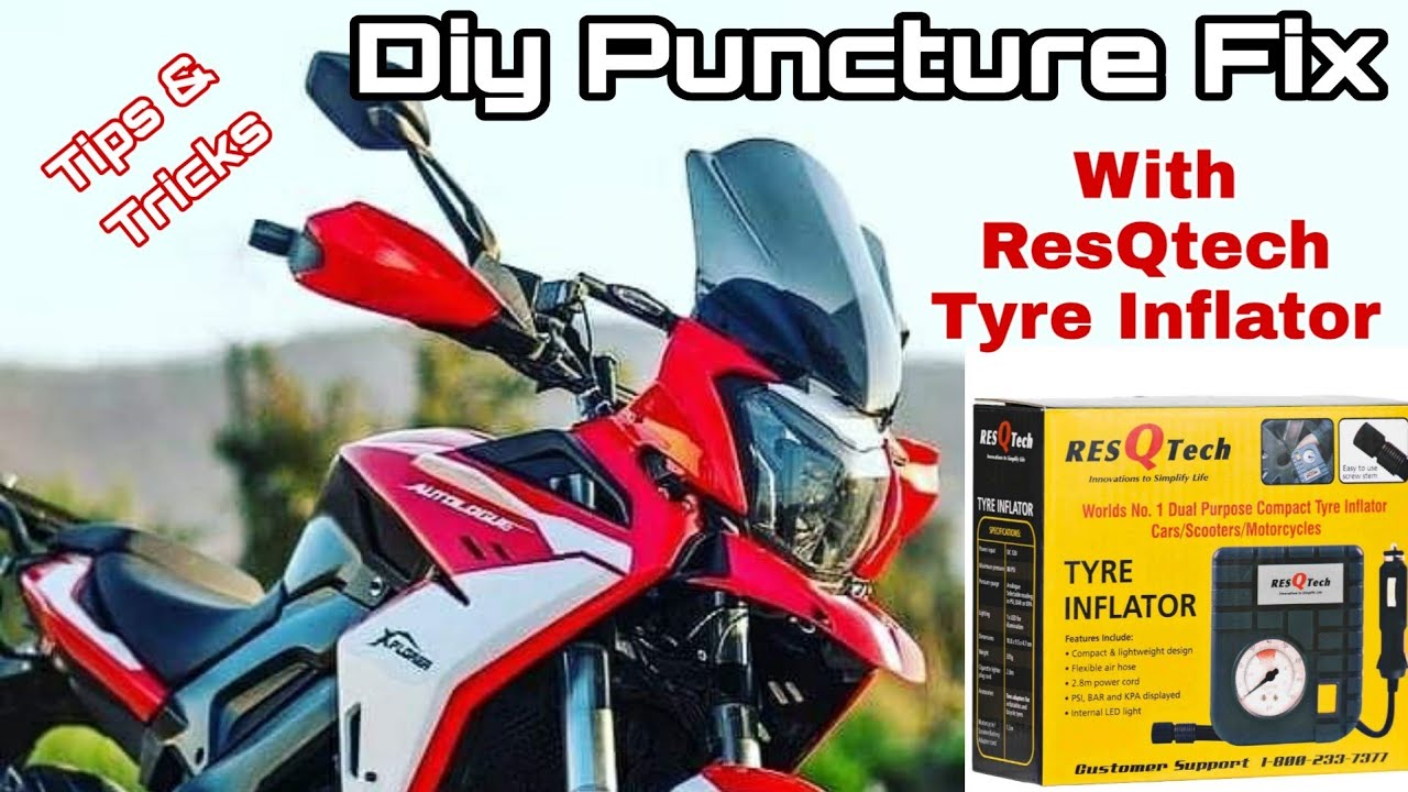 Bajaj Dominar 400 Problems | DIY Puncture Fix | ResQtech Tyre Inflator Speed & Feedback | DNA VLOGS