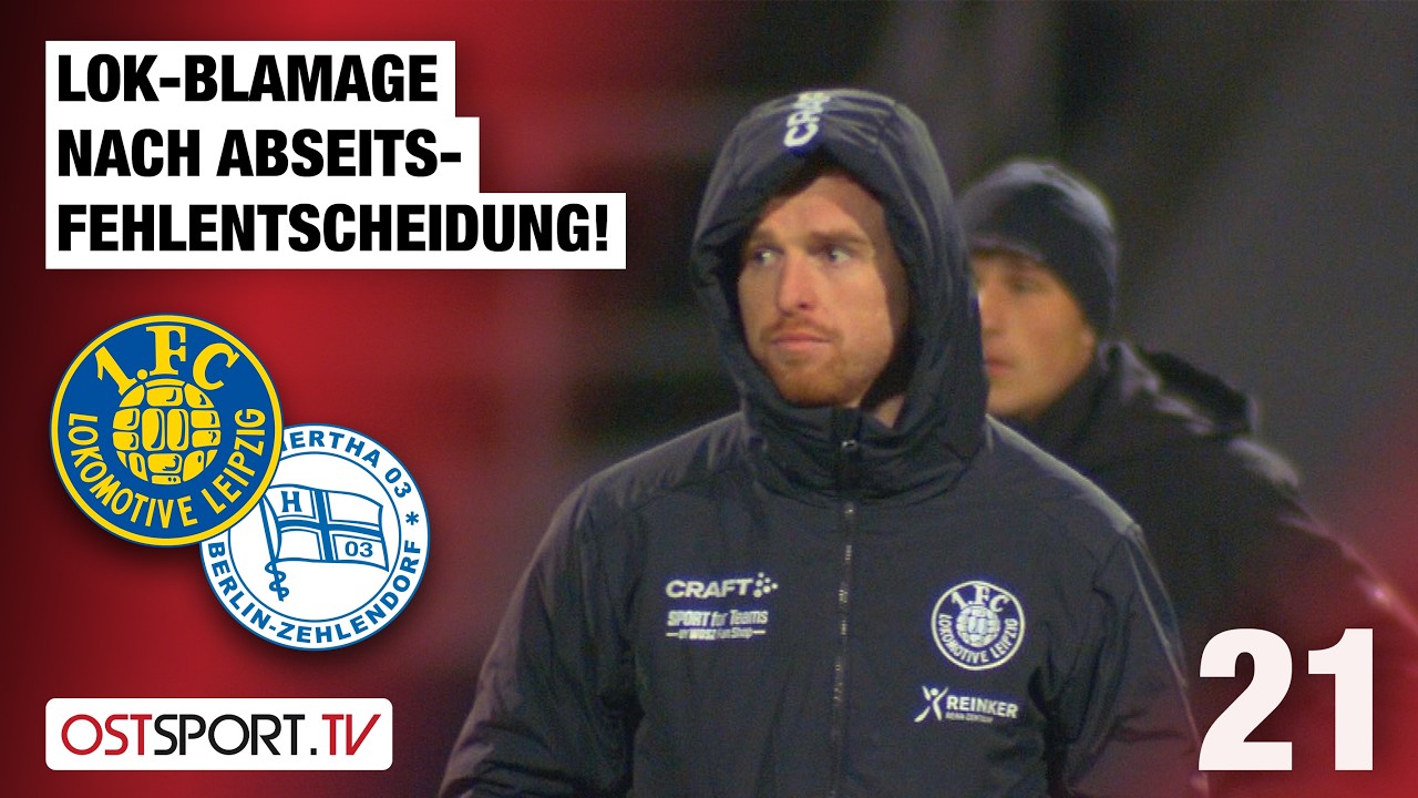 LOK-BLAMAGE nach Abseits-Fehlentscheidung! Lok - Zehlendorf | Regionalliga Nordost