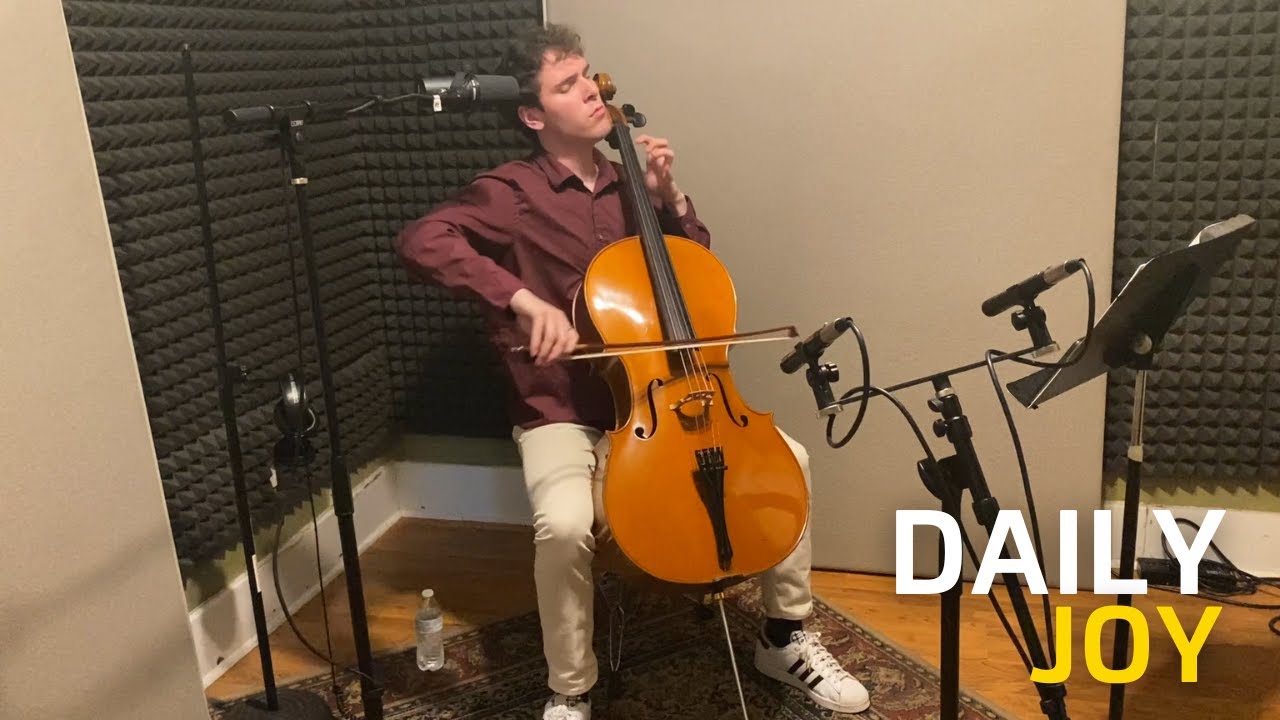 Cassadó's Suite for Cello Solo - III. Intermezzo e Danza Finale | Benjamin Smith | Daily Joy