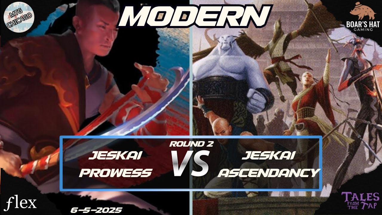 Jeskai Prowess VS Jeskai Ascendancy  [MTG Modern Round 2]