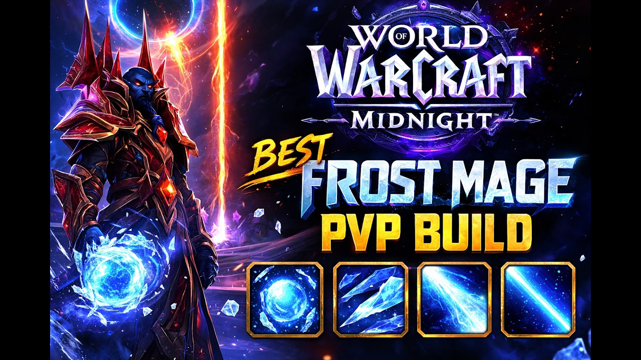 BEST Frost Mage PvP Build (Max Level) | WoW Midnight Guide