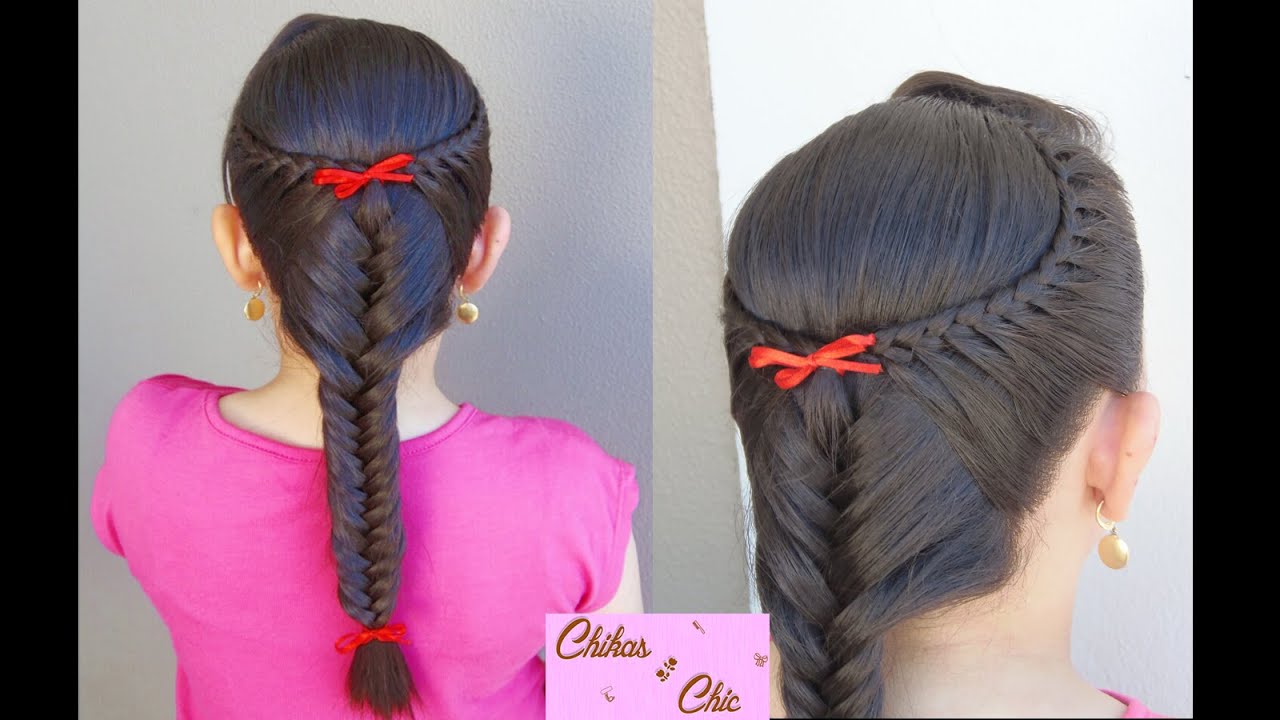 Coronilla con trenza de Pescado | Peinados con Trenzas | Trenzas Bonitas