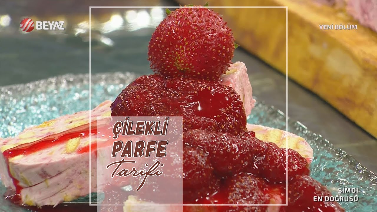 Çilekli Parfe Tarifi ve Yapılışı