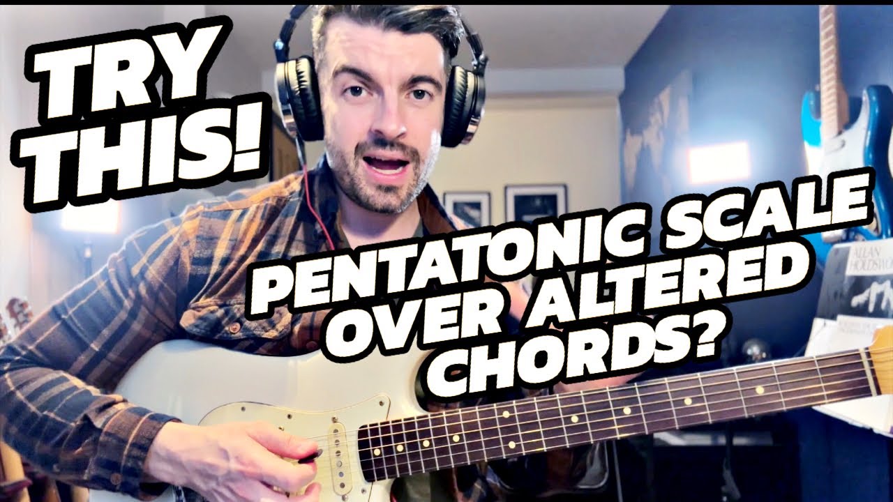 Lesson: Minor Pentatonic Scale Over Altered Chords!