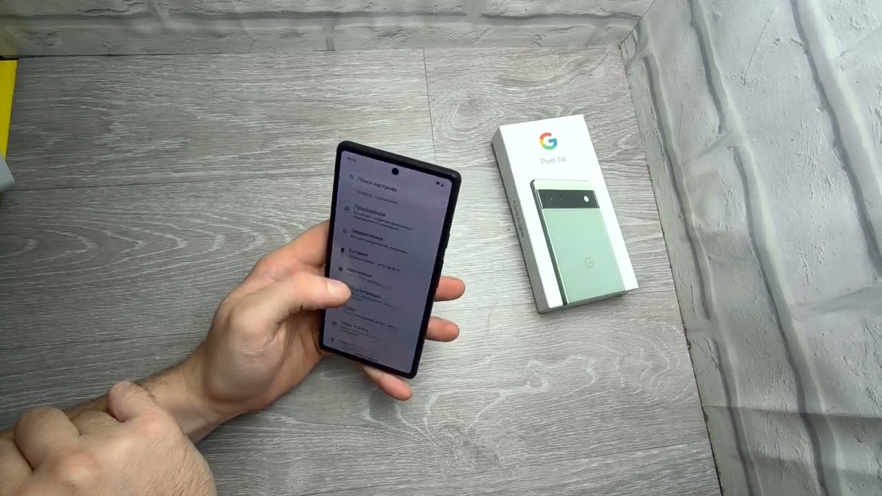 Смартфон Google Pixel 6A 6/128 Гб, зеленый