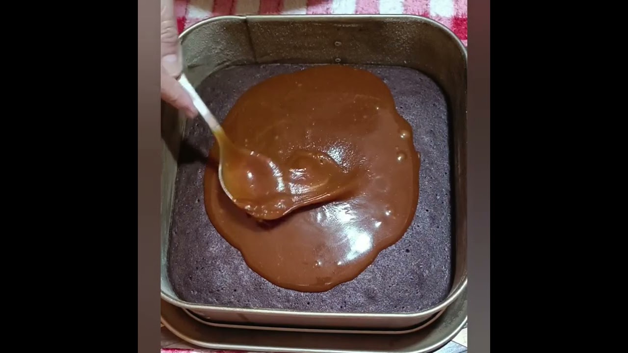Le Merveille Brownie Chocolat caramel au beurre salé  hyper délicieux 😋😋😋😋💜💚💙🧡❤️🌹