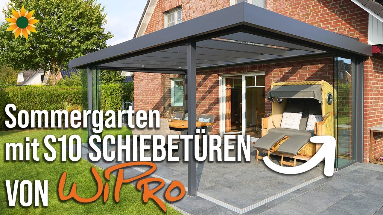 WiPro Diafano Lounge - Individuelle Terrassenüberdachung bei Kunden