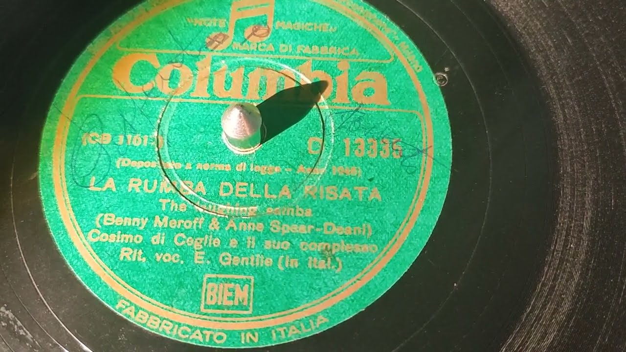 Enrico gentile - la rumba della risata - 1946 ( cosimo di Ceglie)