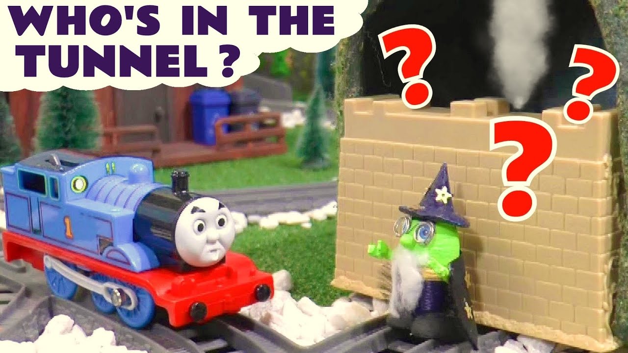 Which Thomas Train is Wizard Funling Hiding in the Tunnel ?