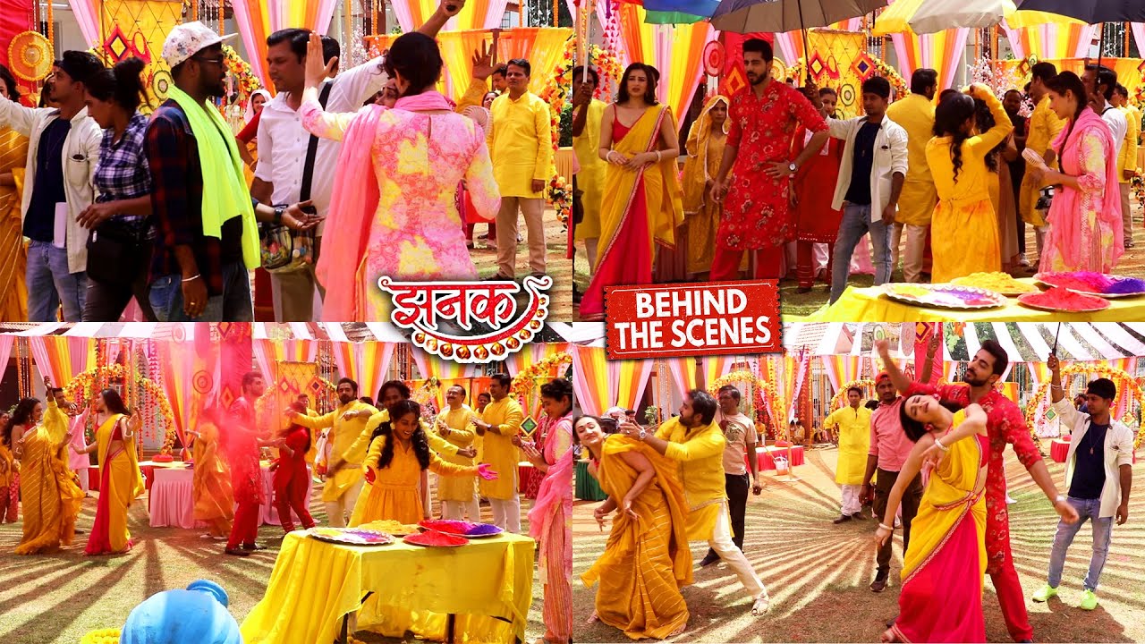 Jhanak Holi Special Behind The Scenes | Jhanak  | Aniruddha | Krushal Ahuja | Hiba Nawab |Jhanak BTS