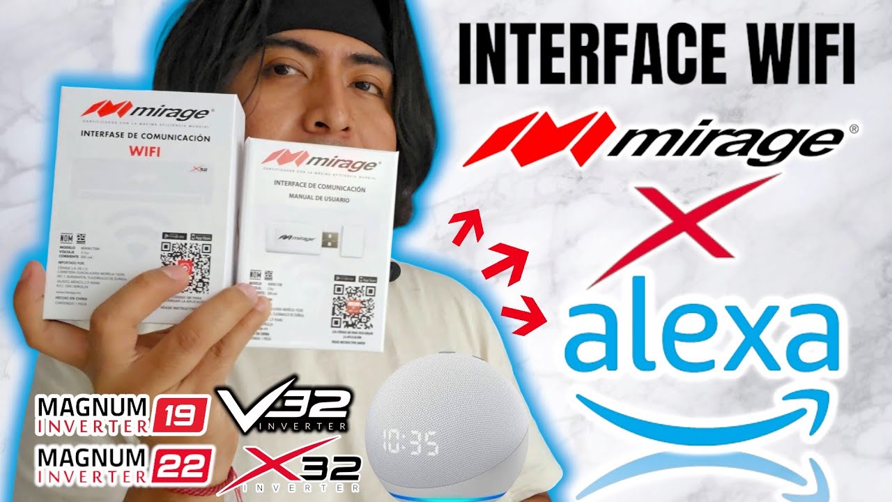 VINCULA TU INTERFACE WIFI MIRAGE CON ALEXA (FACIL Y RAPIDO) ✅️