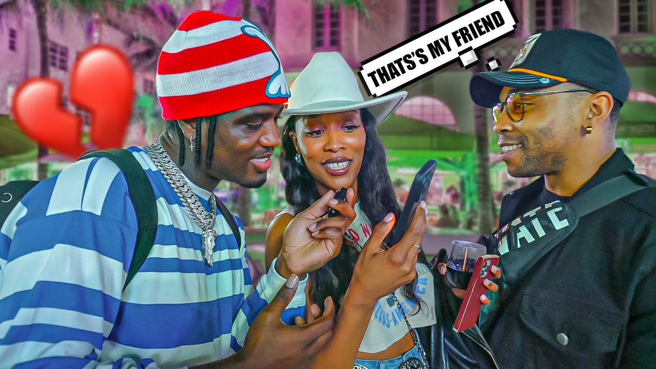 MAKING COUPLES SWITCH PHONES AT THE HOUSTON RODEO😳💔!!! (LOYALTY TEST)