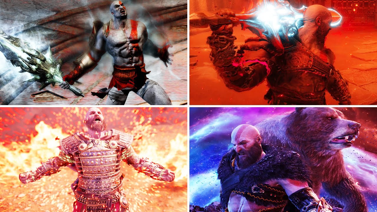 God Of War - All Spartan Rage