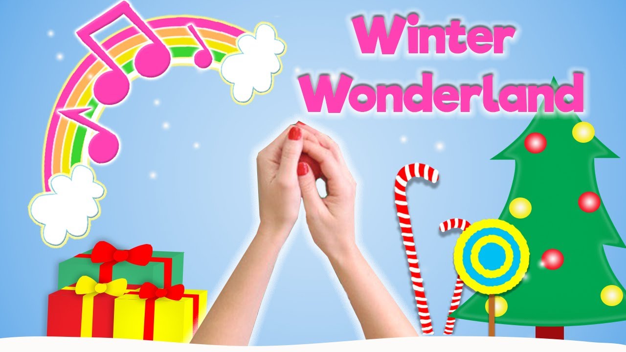 Winter wonderland dough gym routine | play dough finger gym to music