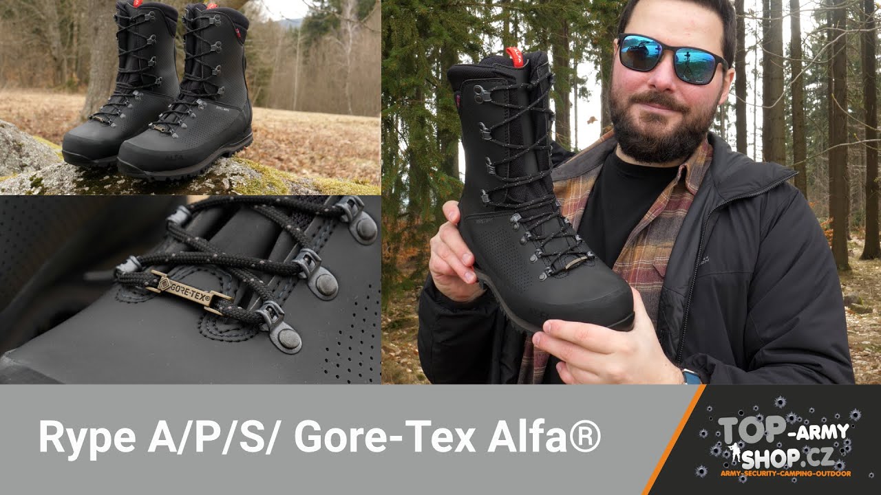 Pánská obuv Rype APS Gore Tex Alfa® Vysoké boty do nepohody! Rigad