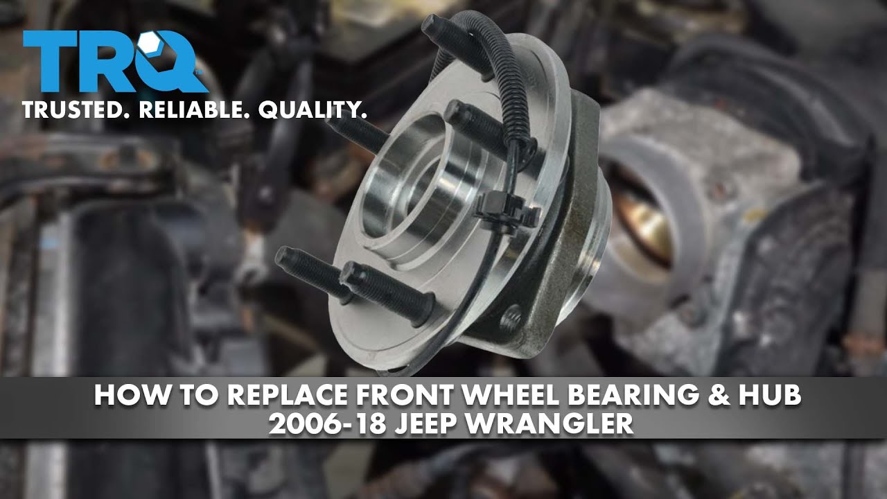 How to Replace Front Wheel Bearing & Hub 2006-18 Jeep Wrangler