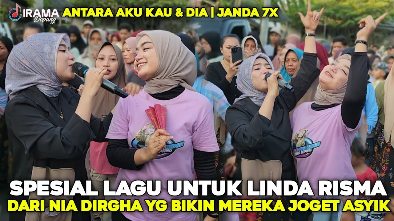 LAGU SPESIAL DARI NIA DIRGHA UNTUK LINDA RISMA YANG AKHIRANYA BIKIN MEREKA JOGET SE ASYIK INI◇IRAMA