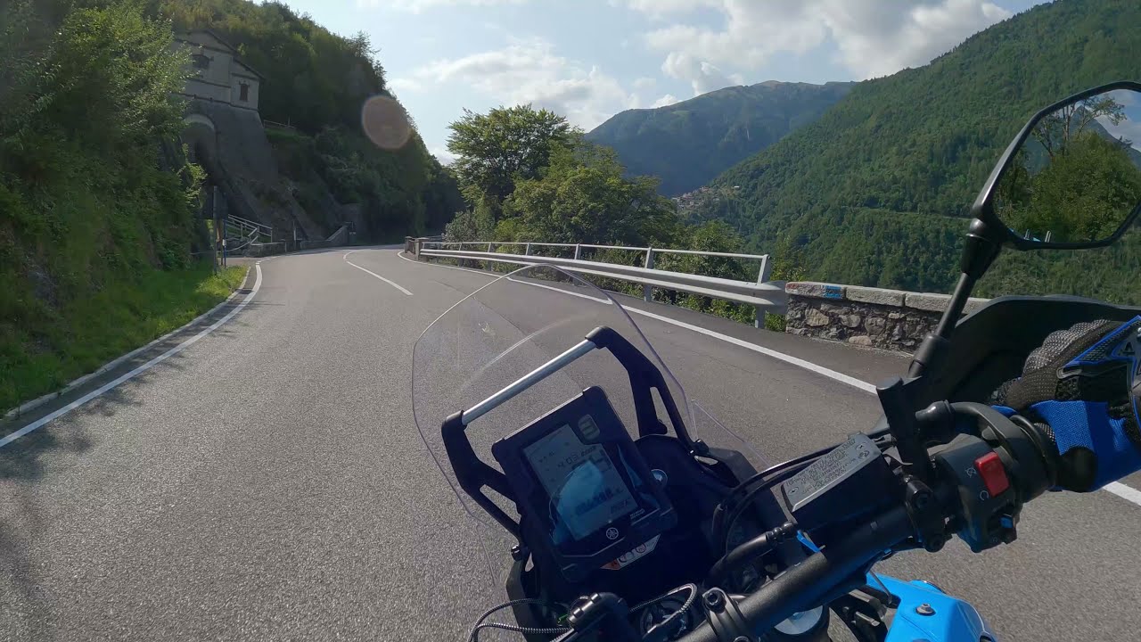 YAMAHA TENERE 700 - CROCEDOMINI TO MANIVA + STERRATO - AKRAPOVIC RAW SOUND