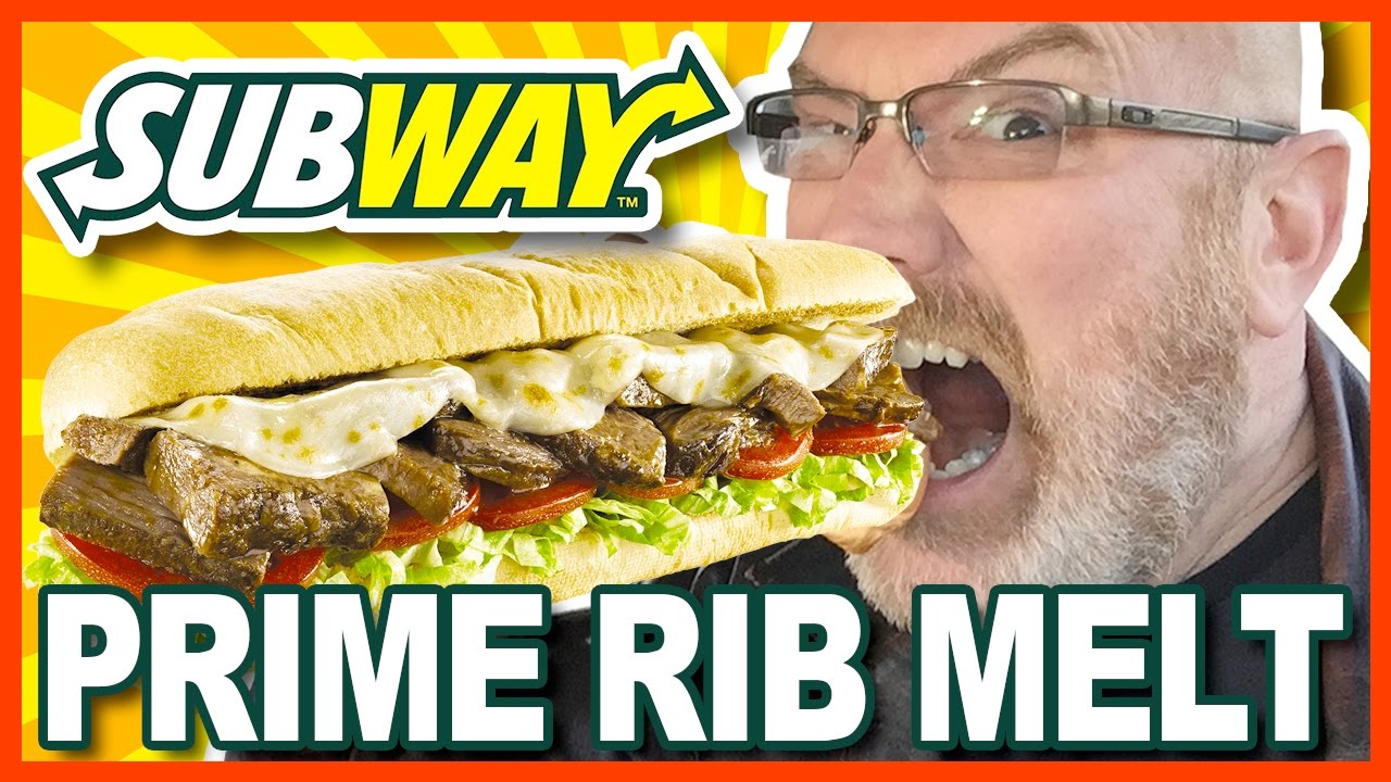Subway Prime Rib Melt Review (What are you eating for lunch today?)