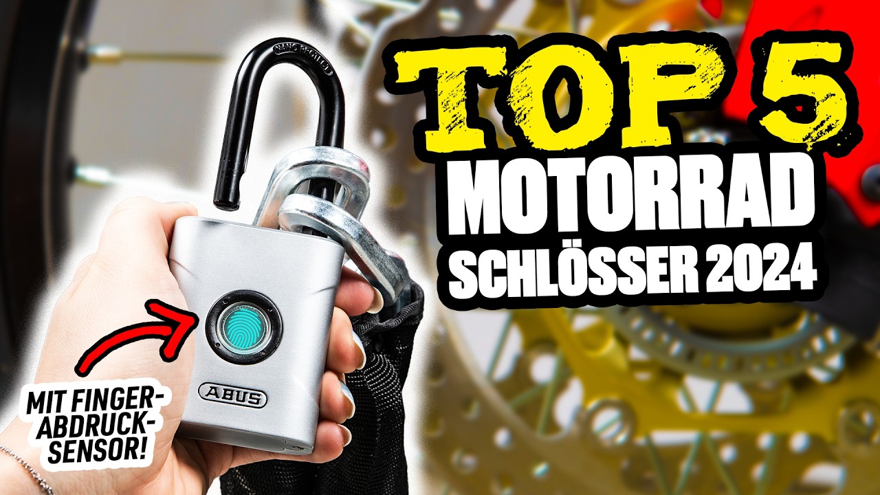 TOP 5 Schl&ouml;sser f&uuml;r dein Motorrad!