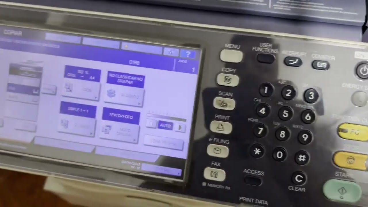 Ver medidor de páginas copiadora multifunción Toshiba e-Studio 205L/255/305/355/455/505