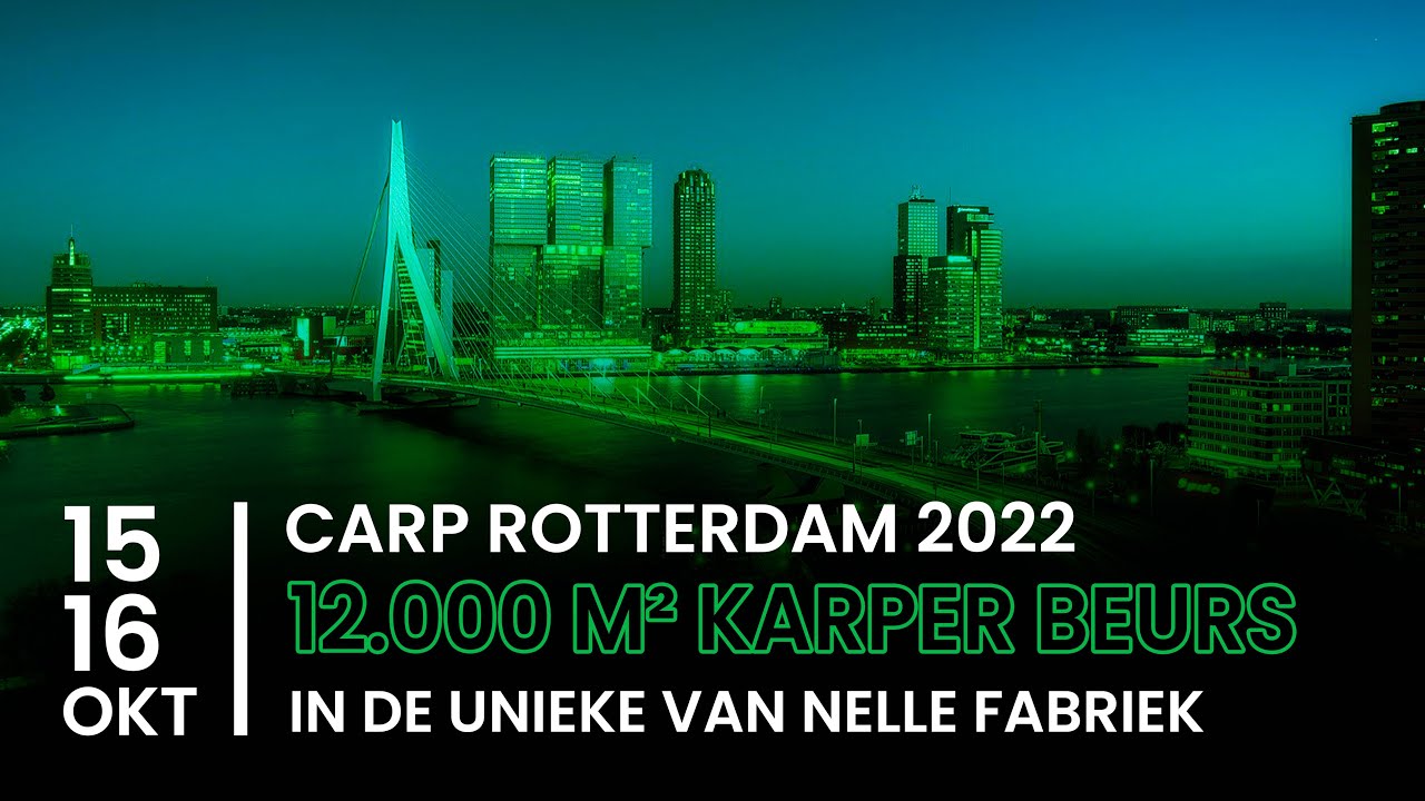 CARP ROTTERDAM 2022 | 15 & 16 OKTOBER | Van Nelle Fabriek Rotterdam