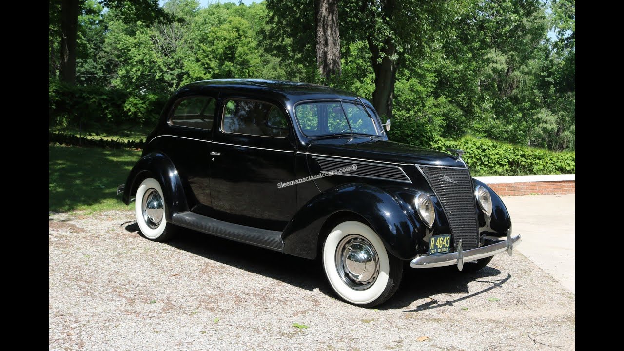 Sold 1937 Ford Tudor Sedan Humpback video