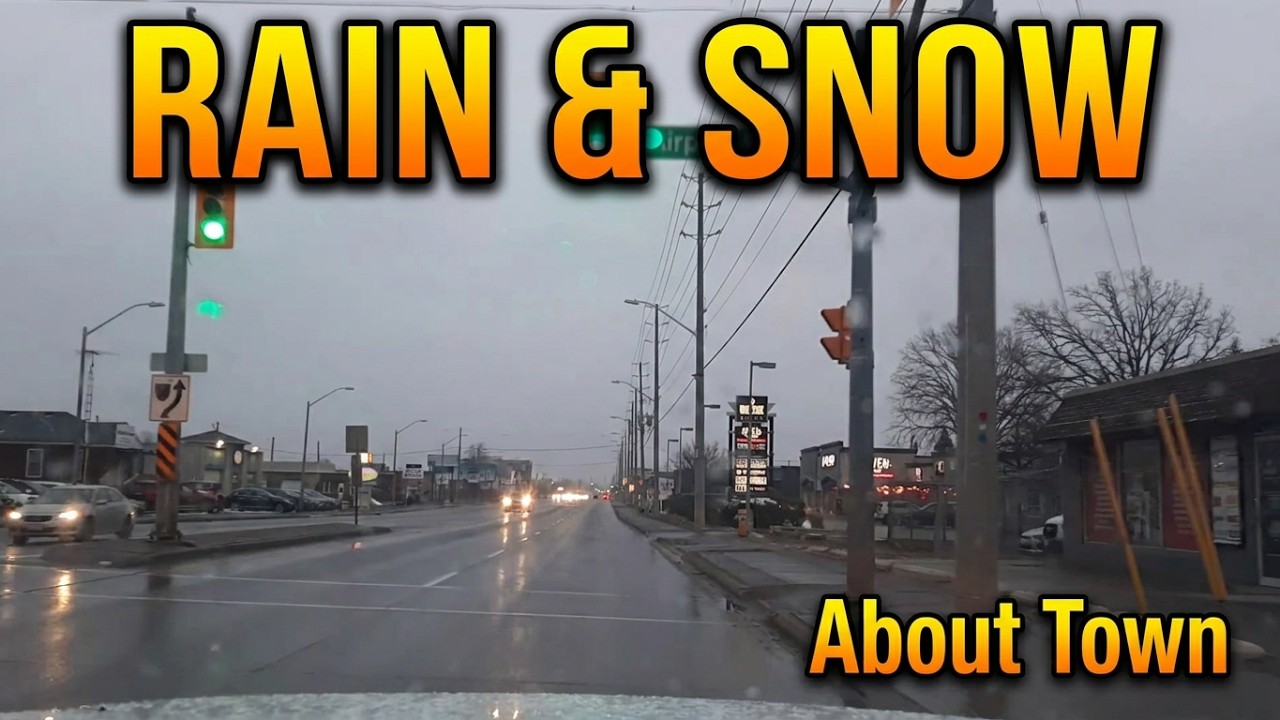 Rainy Snow Mix Windsor Drive