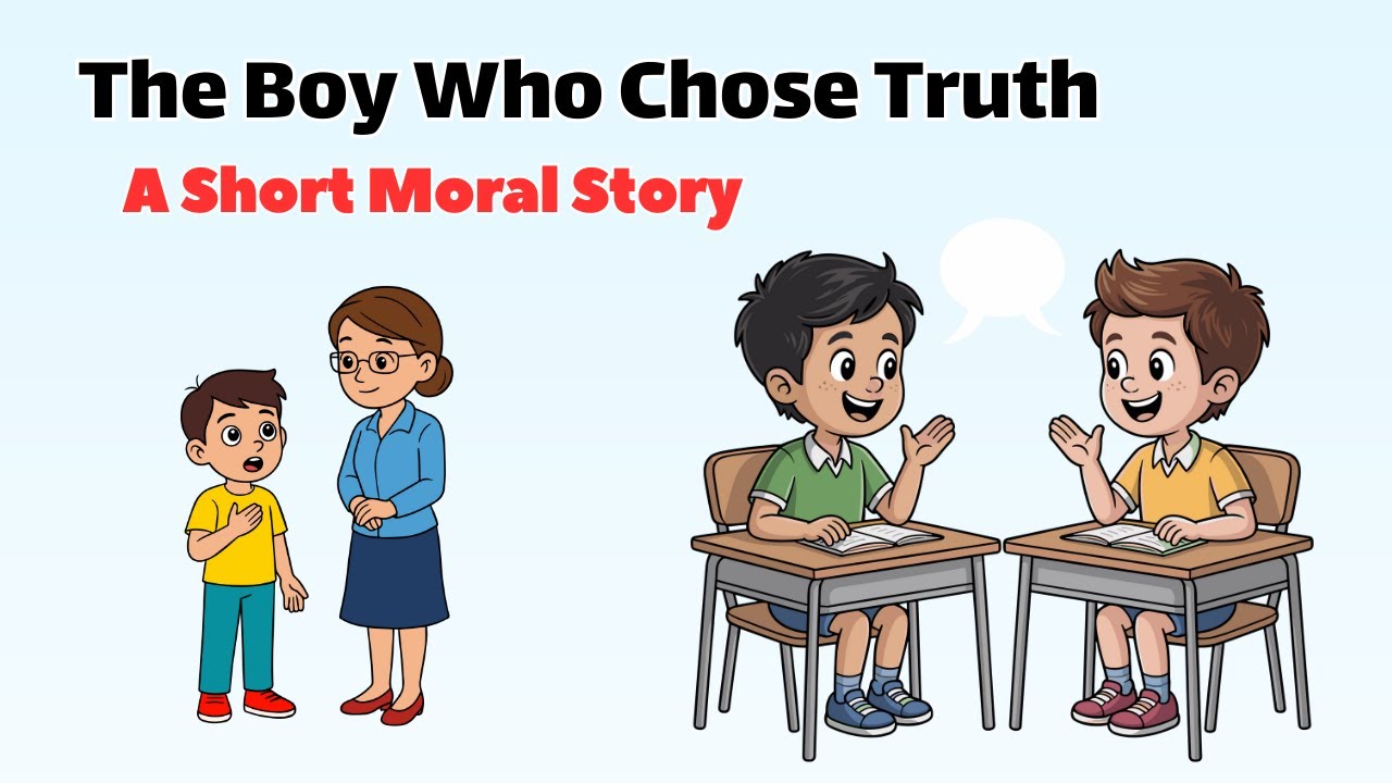 The Boy Who Chose Truth 🌟 | Moral Story for Kids | Truth Builds Trust