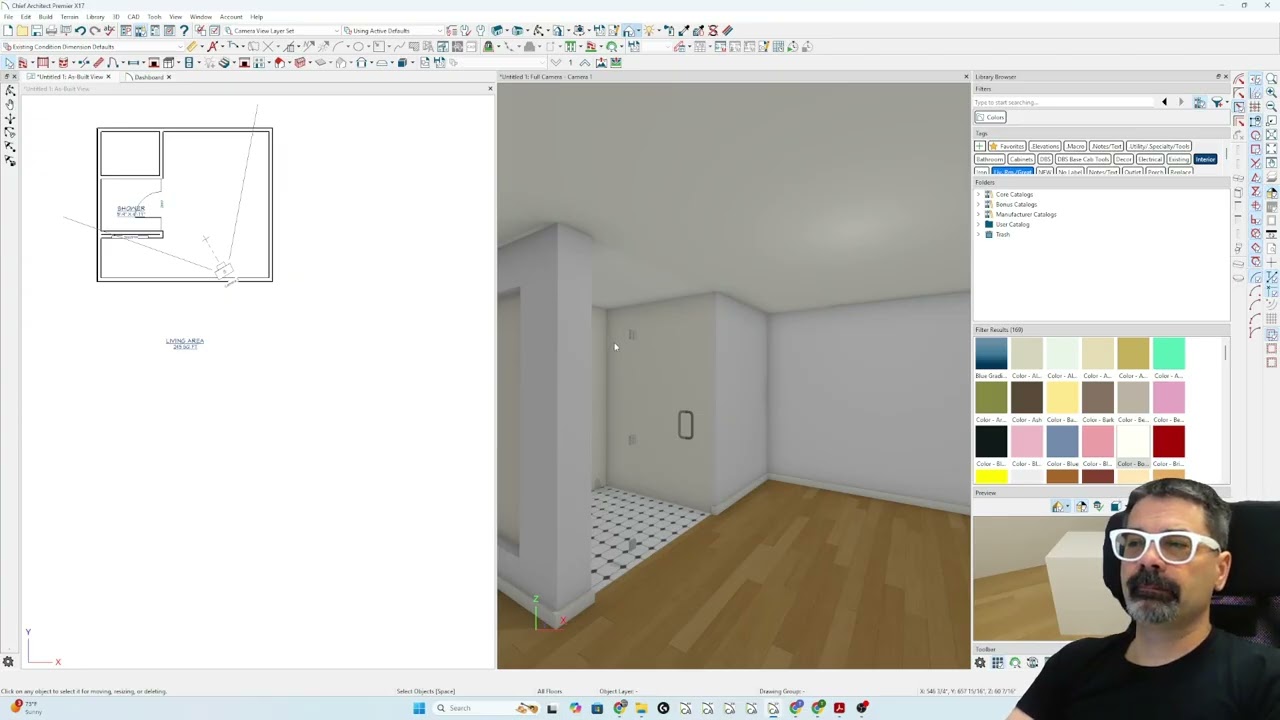 Changing Wall materials X17 | Chief Architect