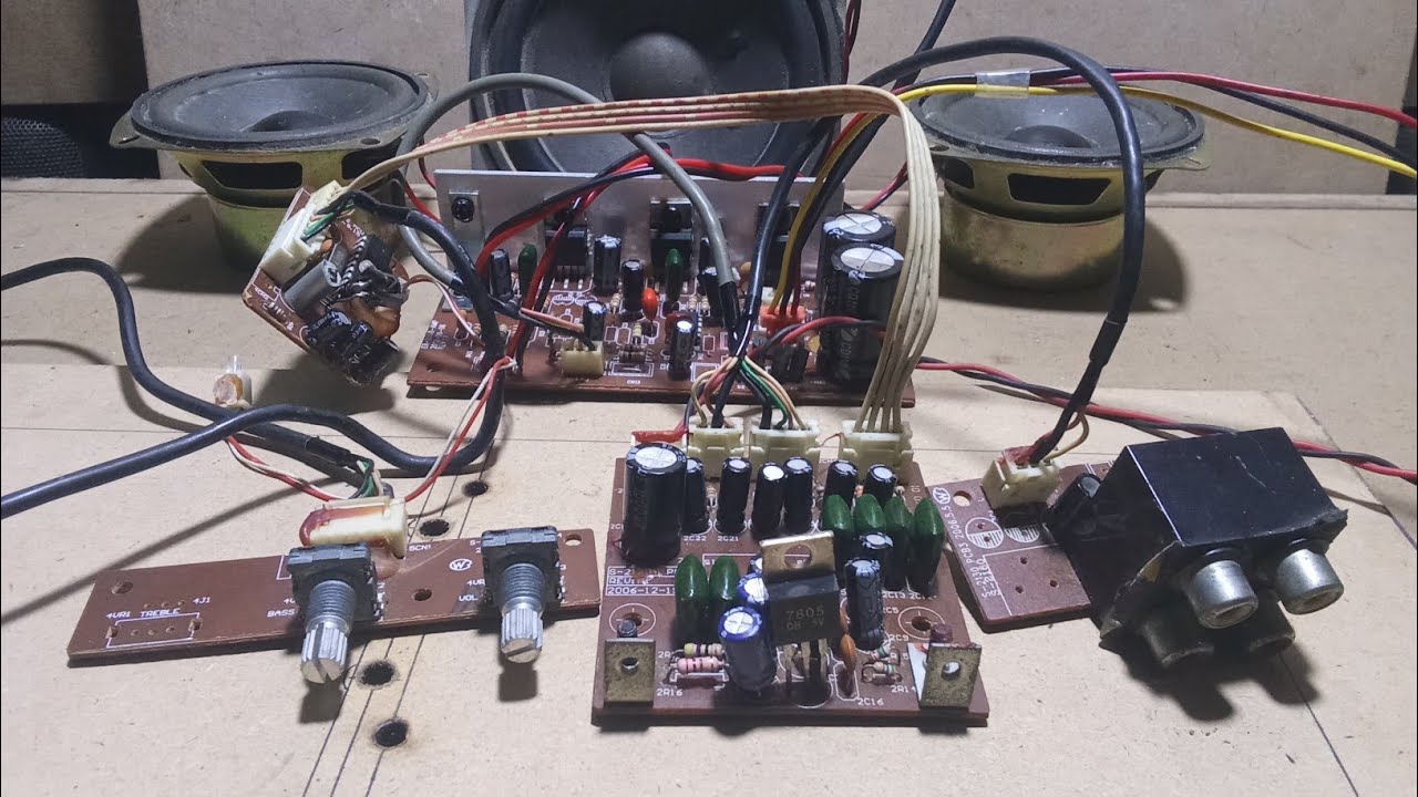 Memperbaiki Tone Control Subwoofer Simbadda yang Mati
