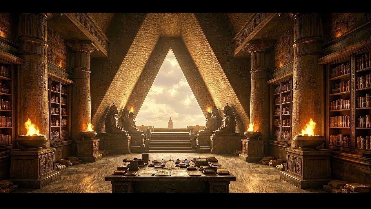 Temple of the Pharaohs | Ancient Egyptian Lounge Music and Calm Ambient Atmosphere