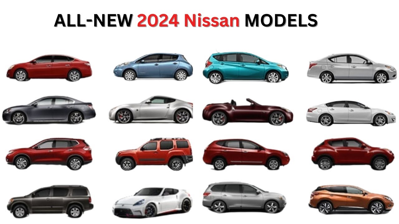 Все новые модели Nissan 2024 года