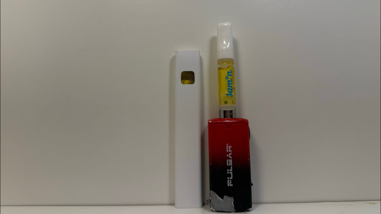 Jam N Hemp Co THCA Live Rosin Disposable Compared to Cartridge Yeat Style