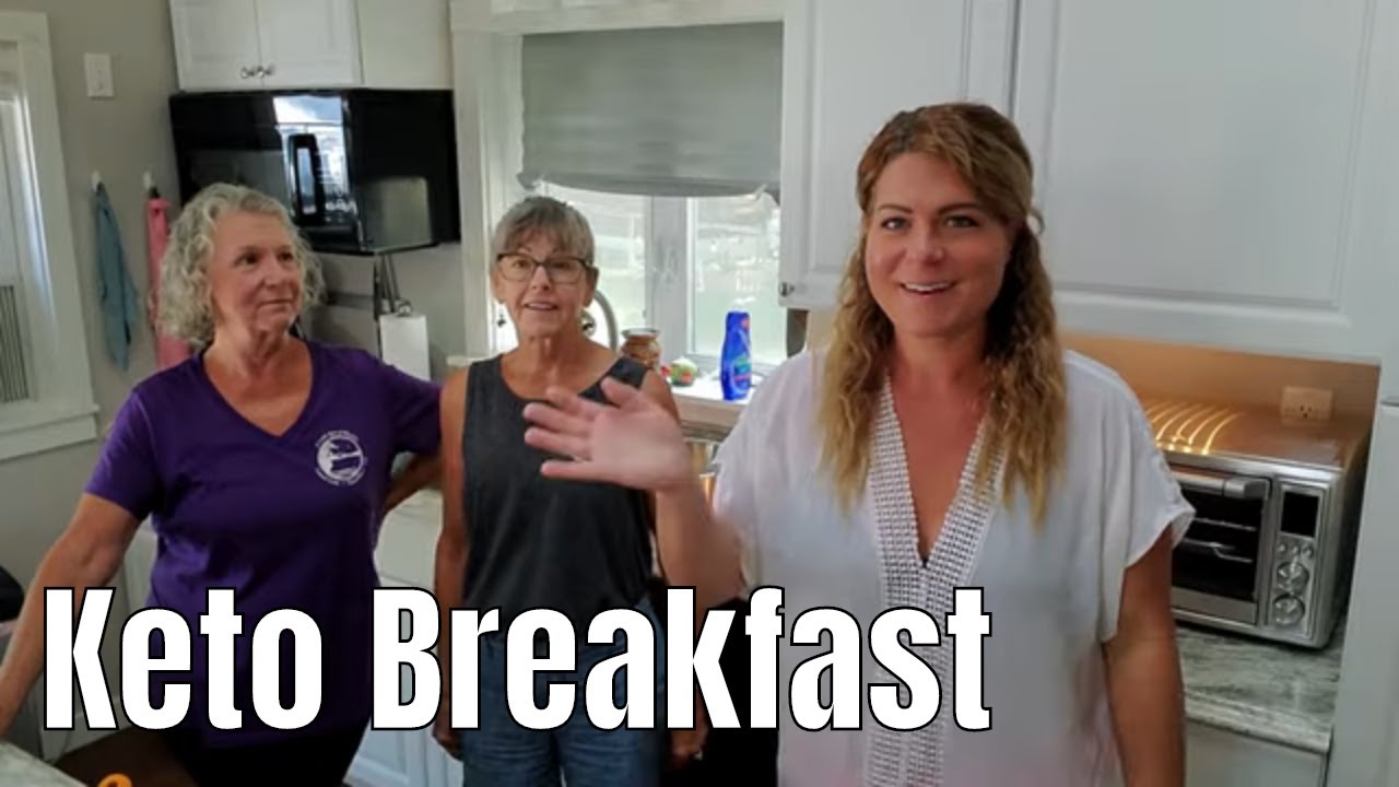 Keto Sausage, Egg & Cheese Biscuits - Easy Keto Breakfast Recipe