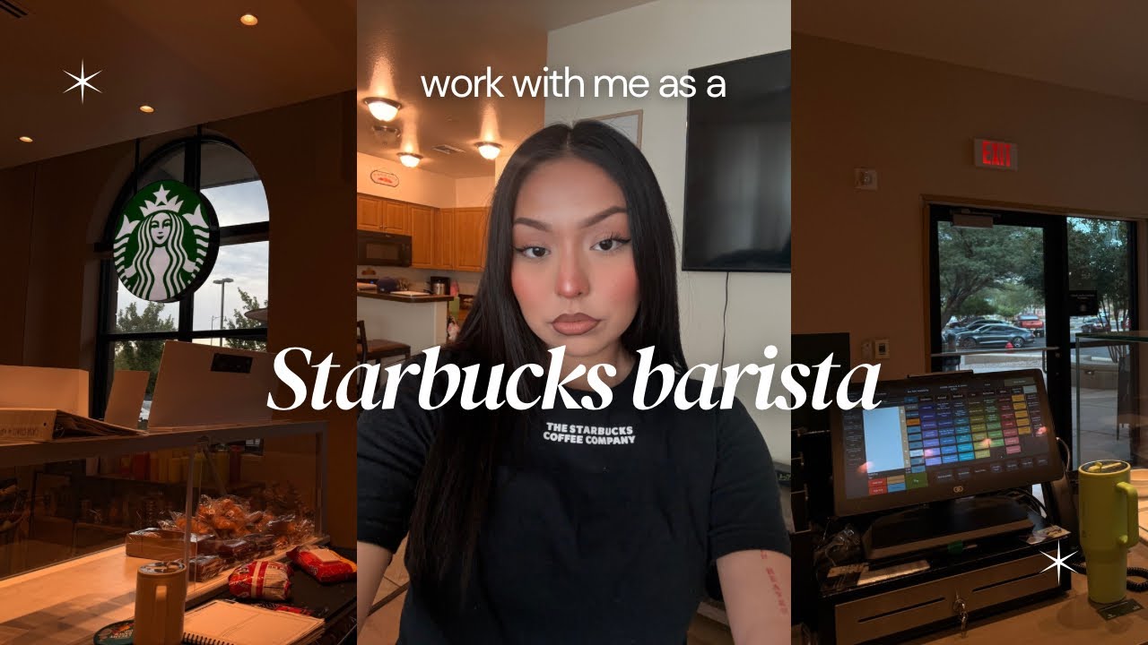 Work with me | Barista Vlog☕️🖤